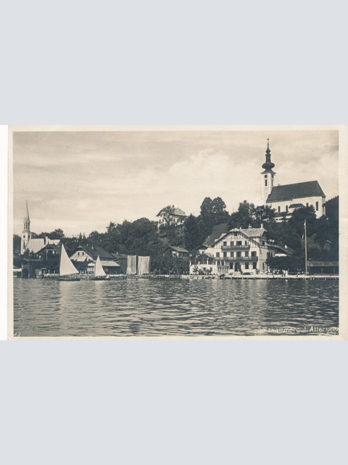 AK aus Attersee Oberösterreich (7645)
