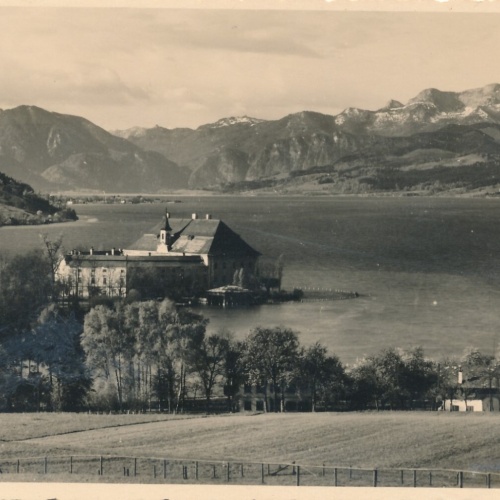 AK aus Kammer mit Schloss am Attersee Oberösterreich (7647)