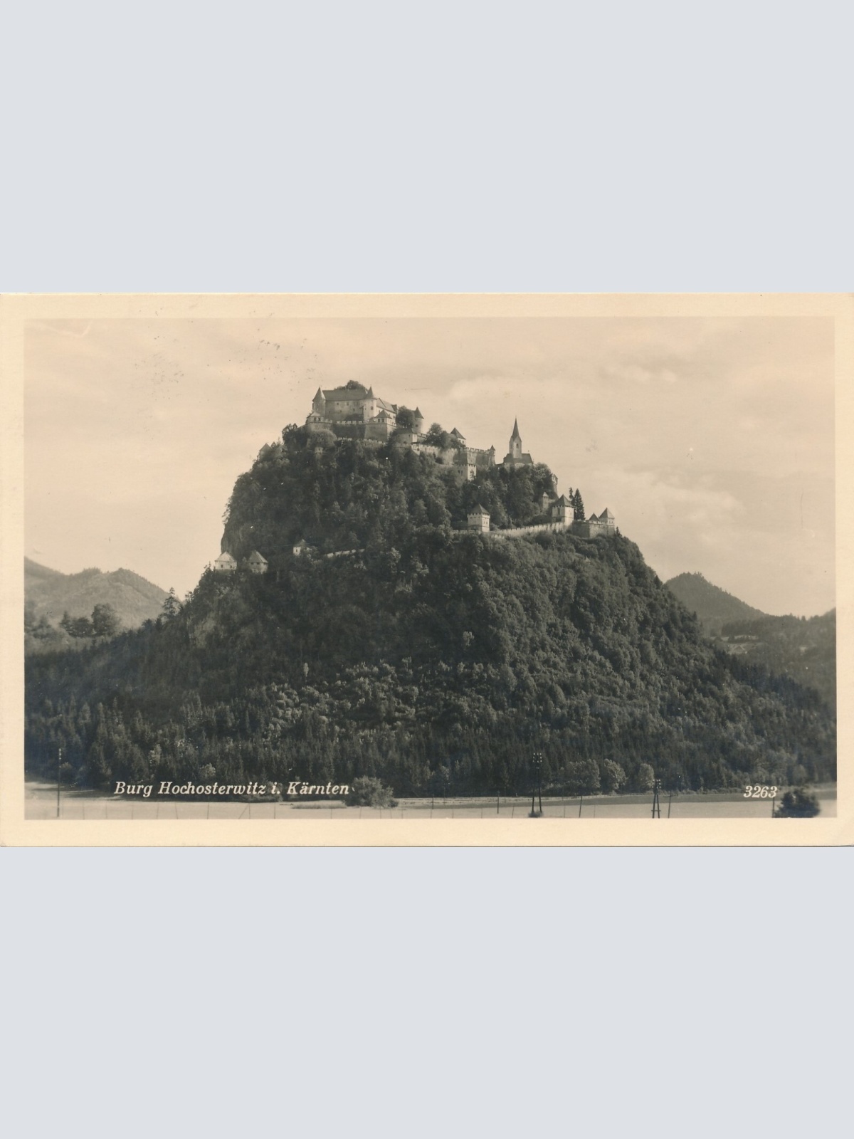AK von der Burg Hochosterwitz Kärnten (7099)
