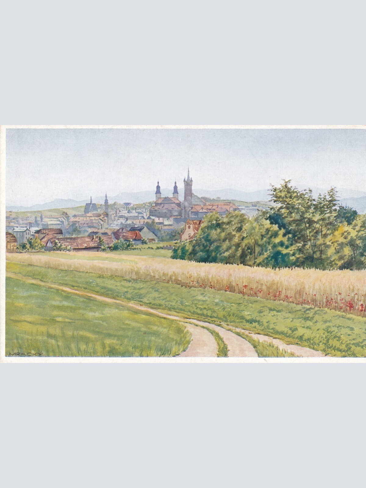 AK aus Klatovy Fr. Mracky Tschechoslowakei (7104)