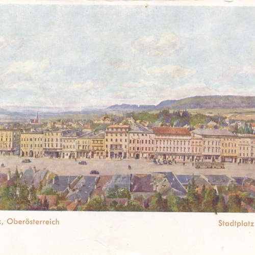 AK aus Vöcklabruck Stadtplatz Oberösterreich (7139)