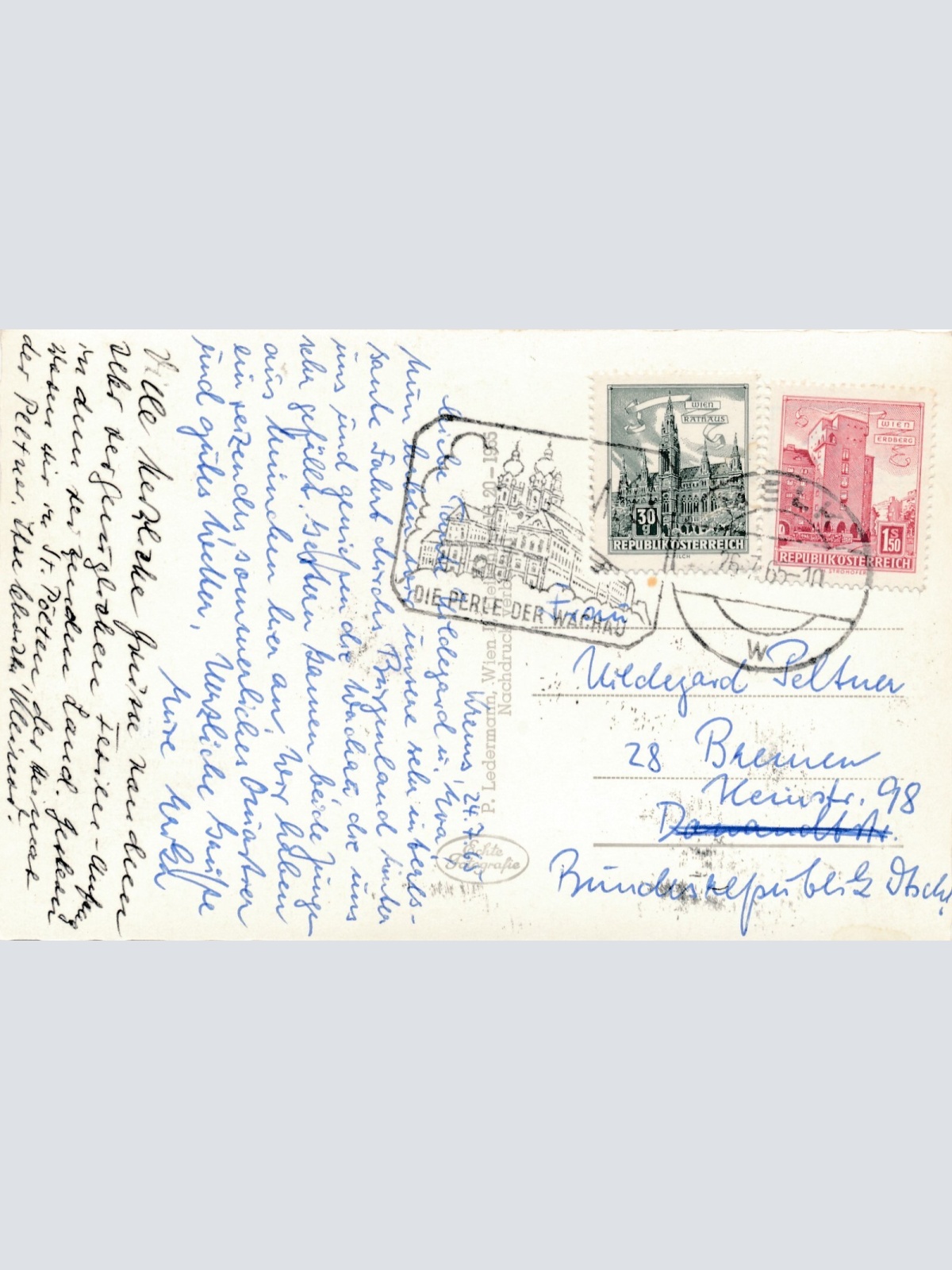 AK vom Schloß Forchtenstein Burgenland (7107)