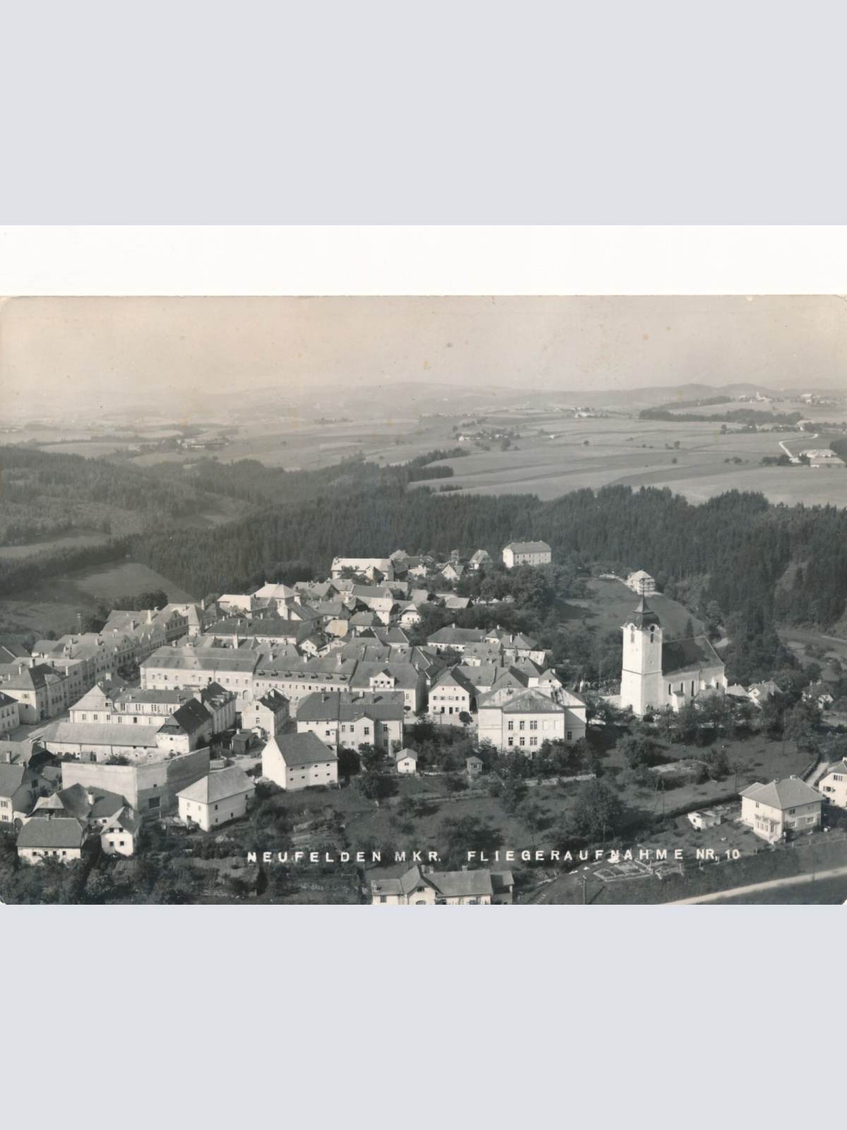 AK, Neufelden, Fliegeraufnahme Nr. 10, Oberösterreich (S2062)
