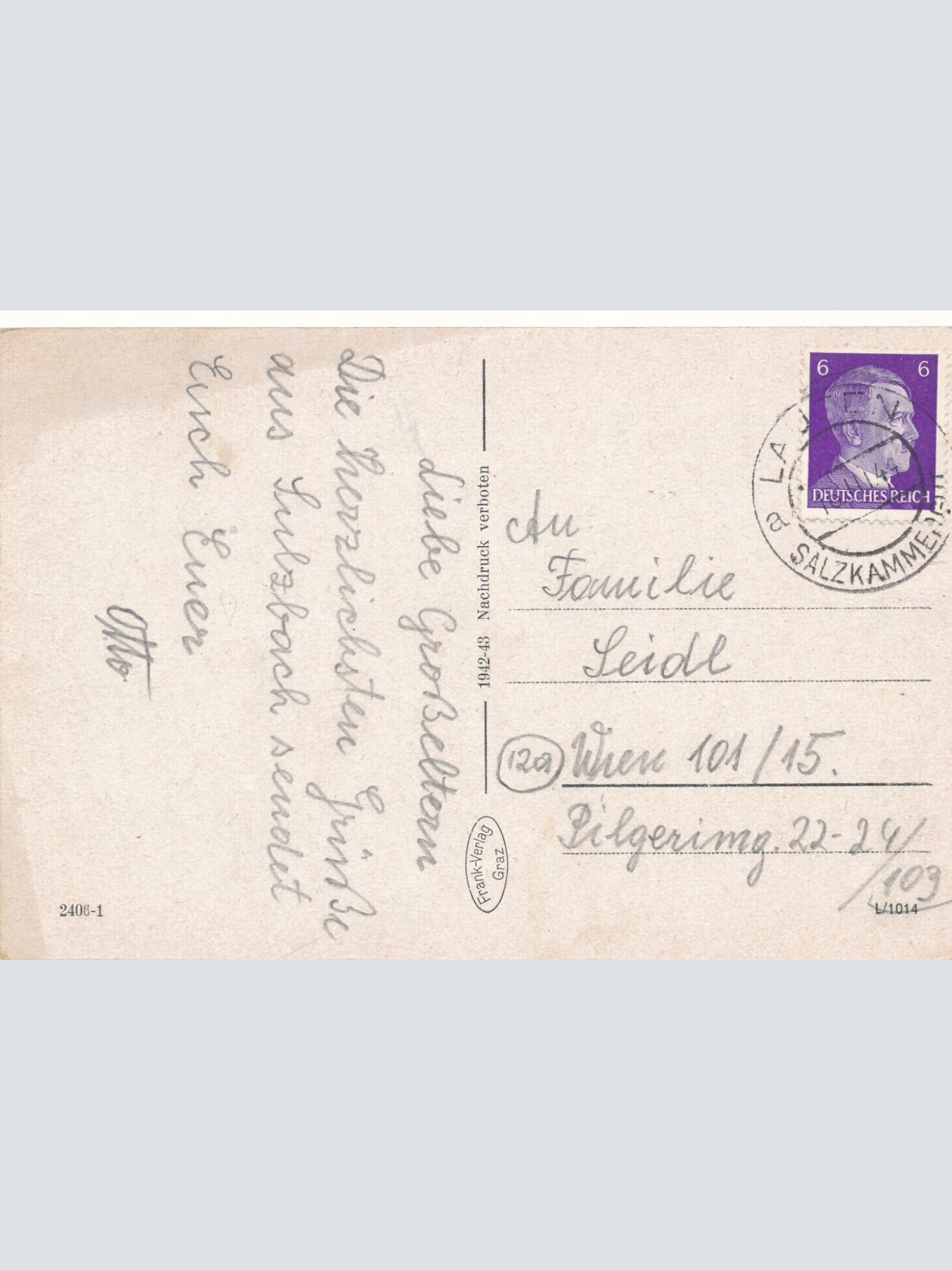 AK, Lauffen bei Ischl, Salzkammergut, Oberösterreich (S2087)