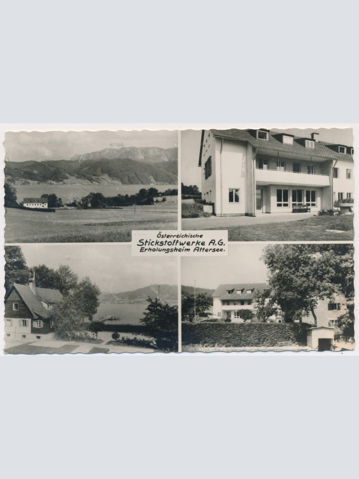 AK, Stickstoffwerke A.G., Erholungsheim Attersee, Oberösterreich (S2106)