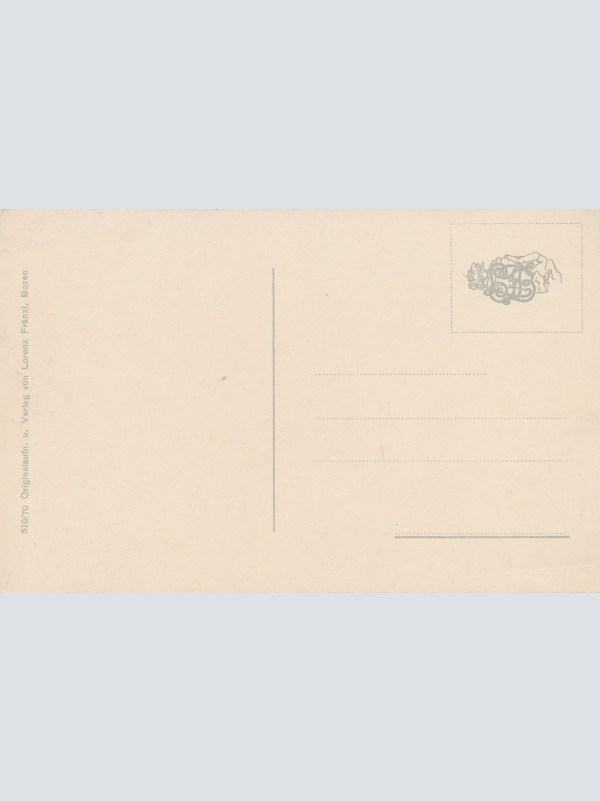 AK aus aus Meran - Obermais mit Burg Planta Greifen Italien (7742)