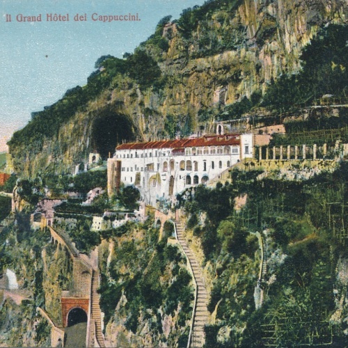 AK aus Amalfi mit Grand Hotel dei Cappuccini Italien (7729)