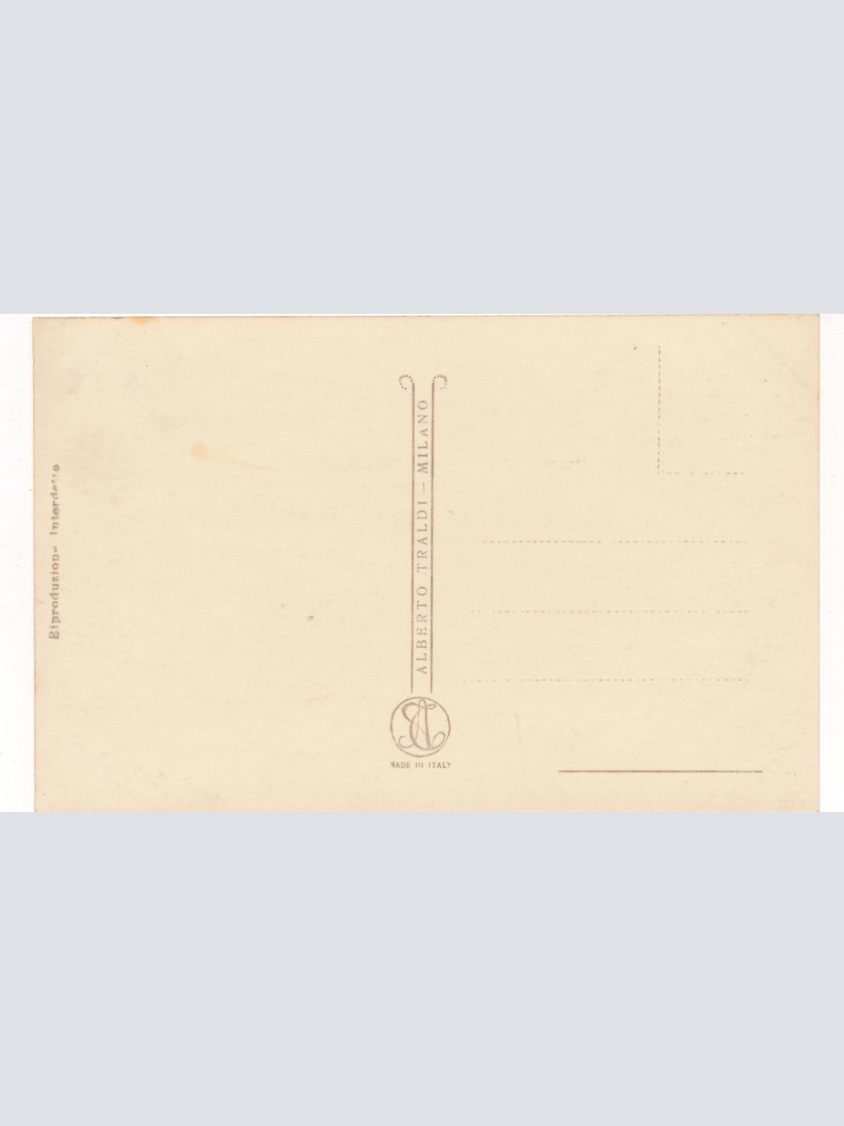 AK aus Trieste Galleria di Montuzza Italien (7734)