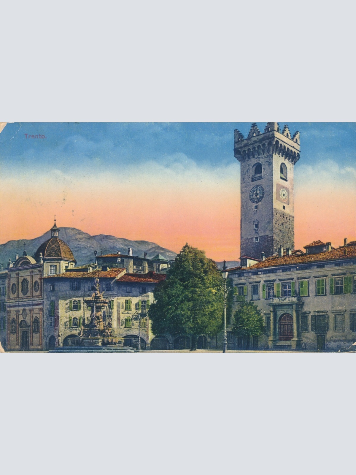 AK aus Trento Italien (7763)