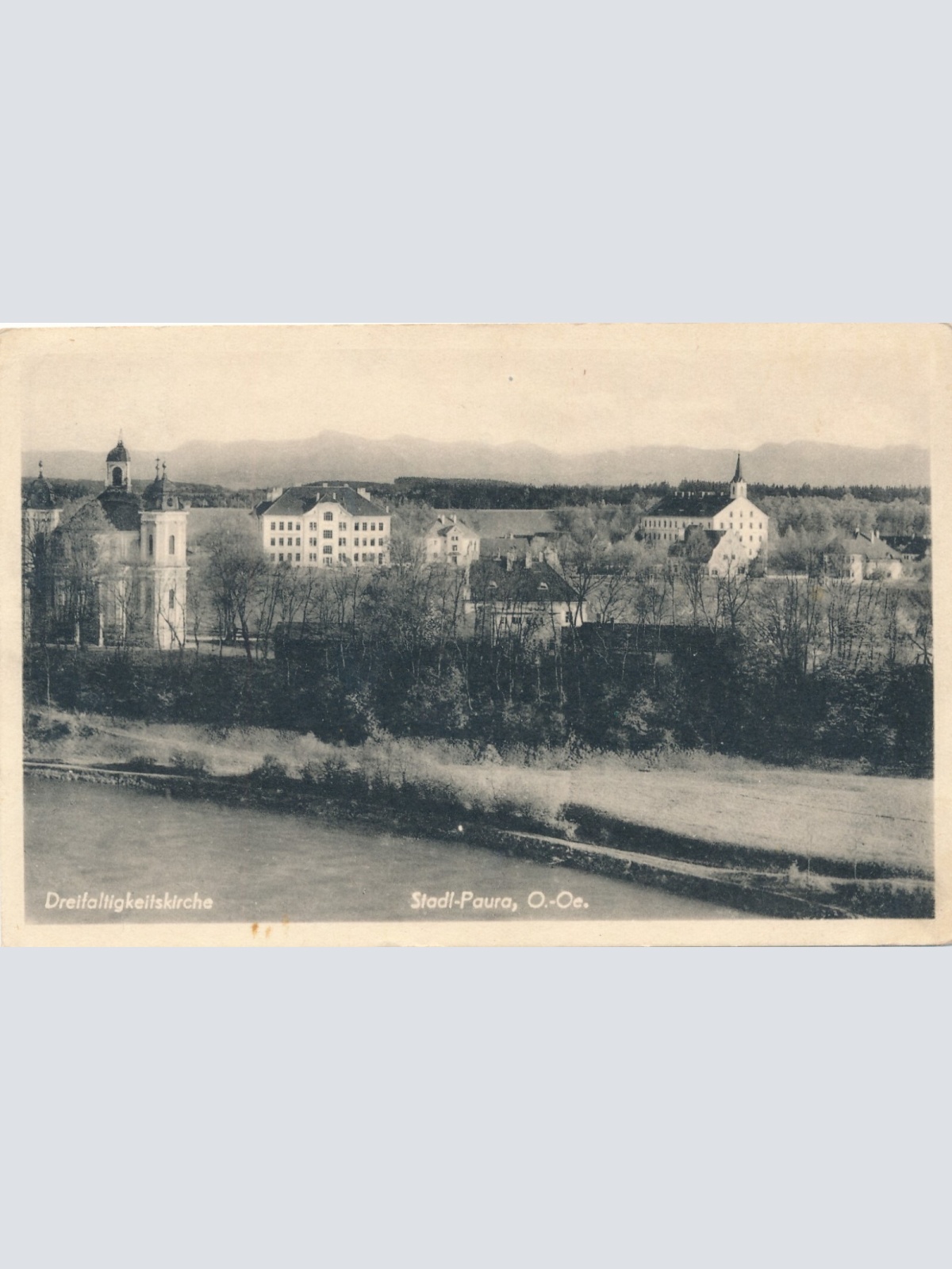AK, Dreifaltigkeitskirche, Stadl-Paura, Oberösterreich (S2051)