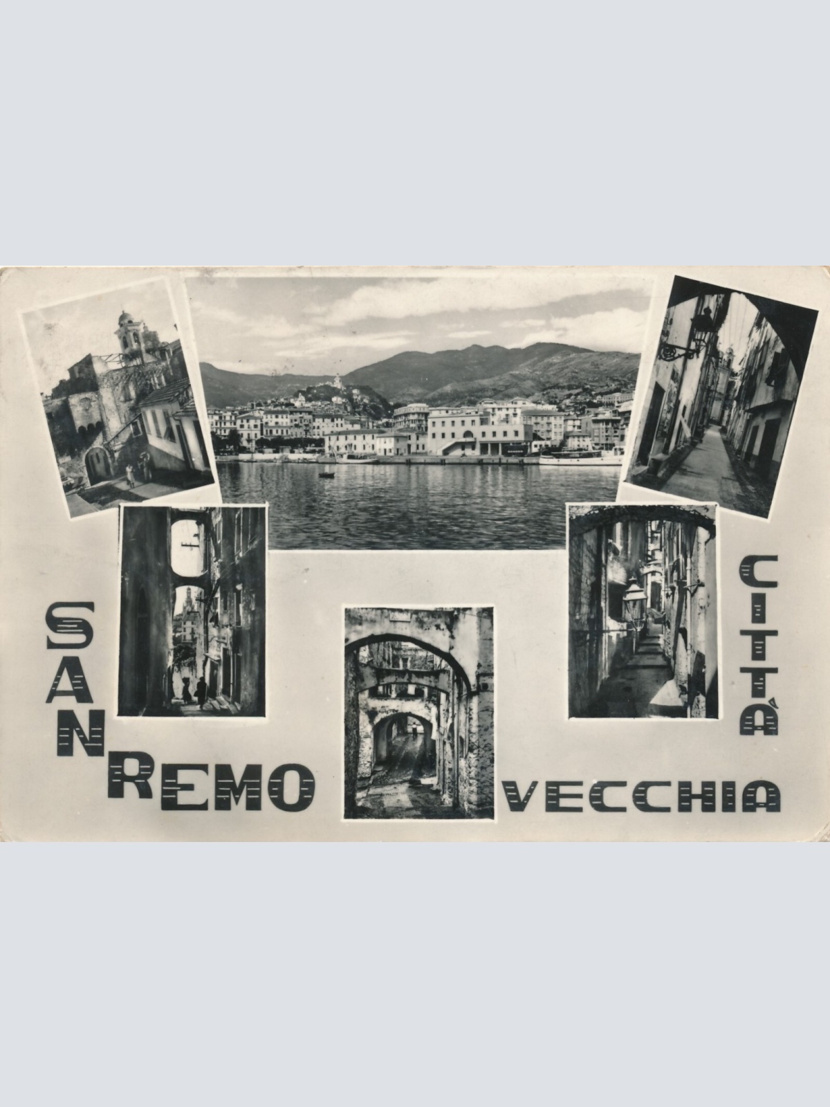 AK aus Sanremo Vecchia Mehrbildkarte Italien (7755)