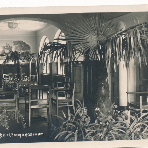 AK aus Hochzirl Empfangsraum Tirol (7911)