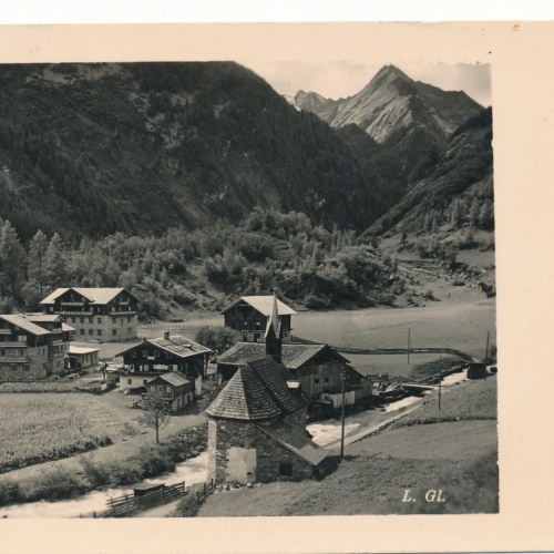 AK aus Hinterbichl mit Pension Wiener Sängerknaben Tirol (7903)