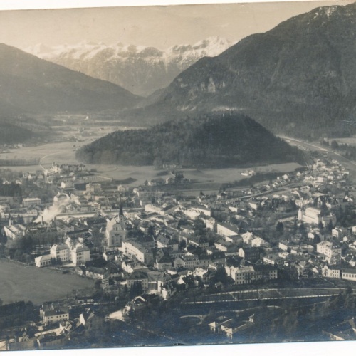 AK aus Bad Ischl mit Dachstein Oberösterreich (7615)