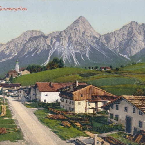 AK aus Lermoos und Sonnenspitze Tirol (7963)