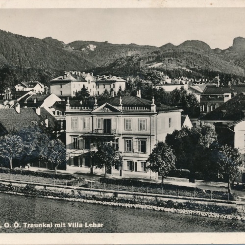 AK aus Bad Ischl mit Villa Lehar Oberösterreich (7606)