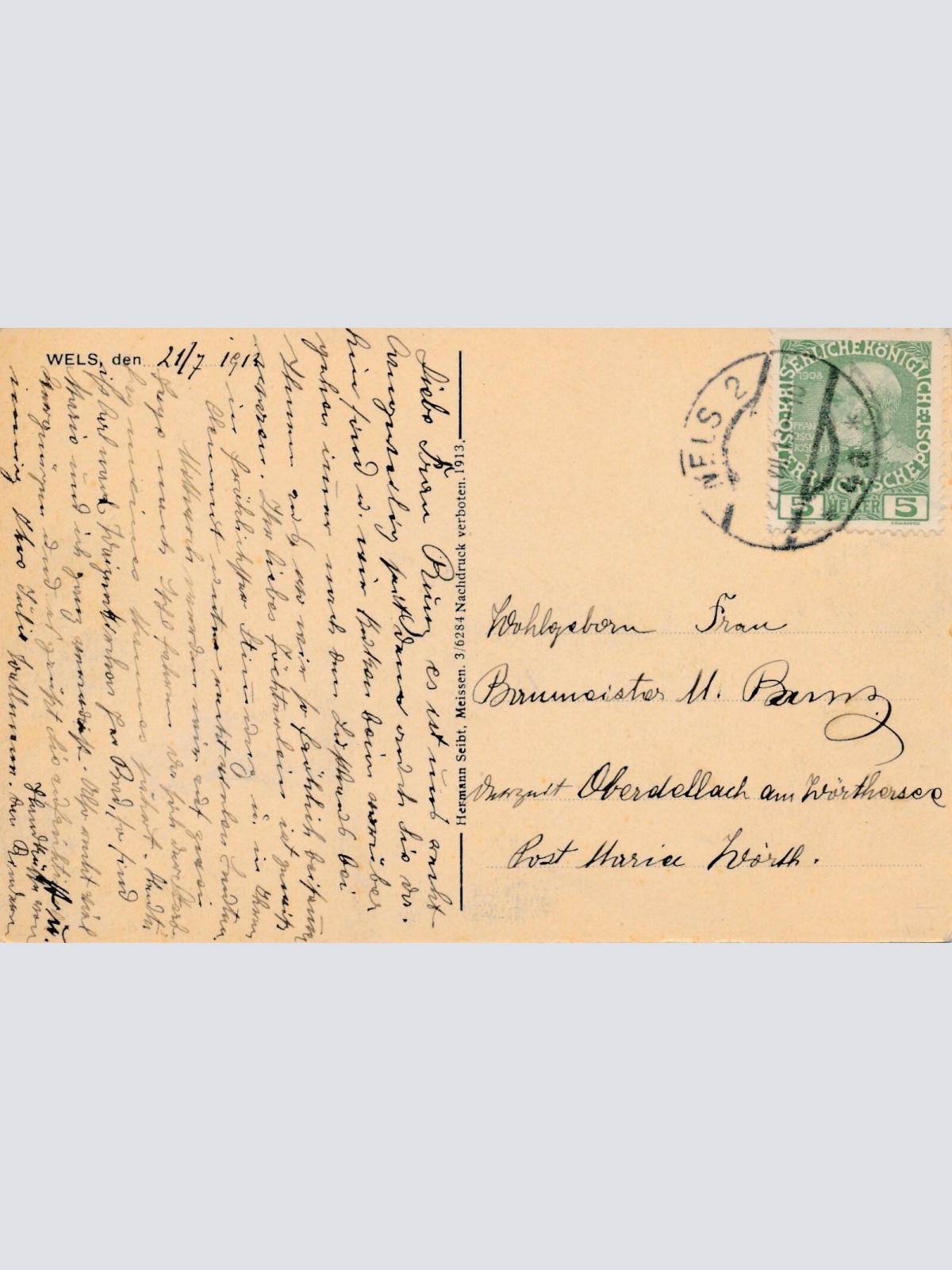 AK aus Wels Oberösterreich (7600)