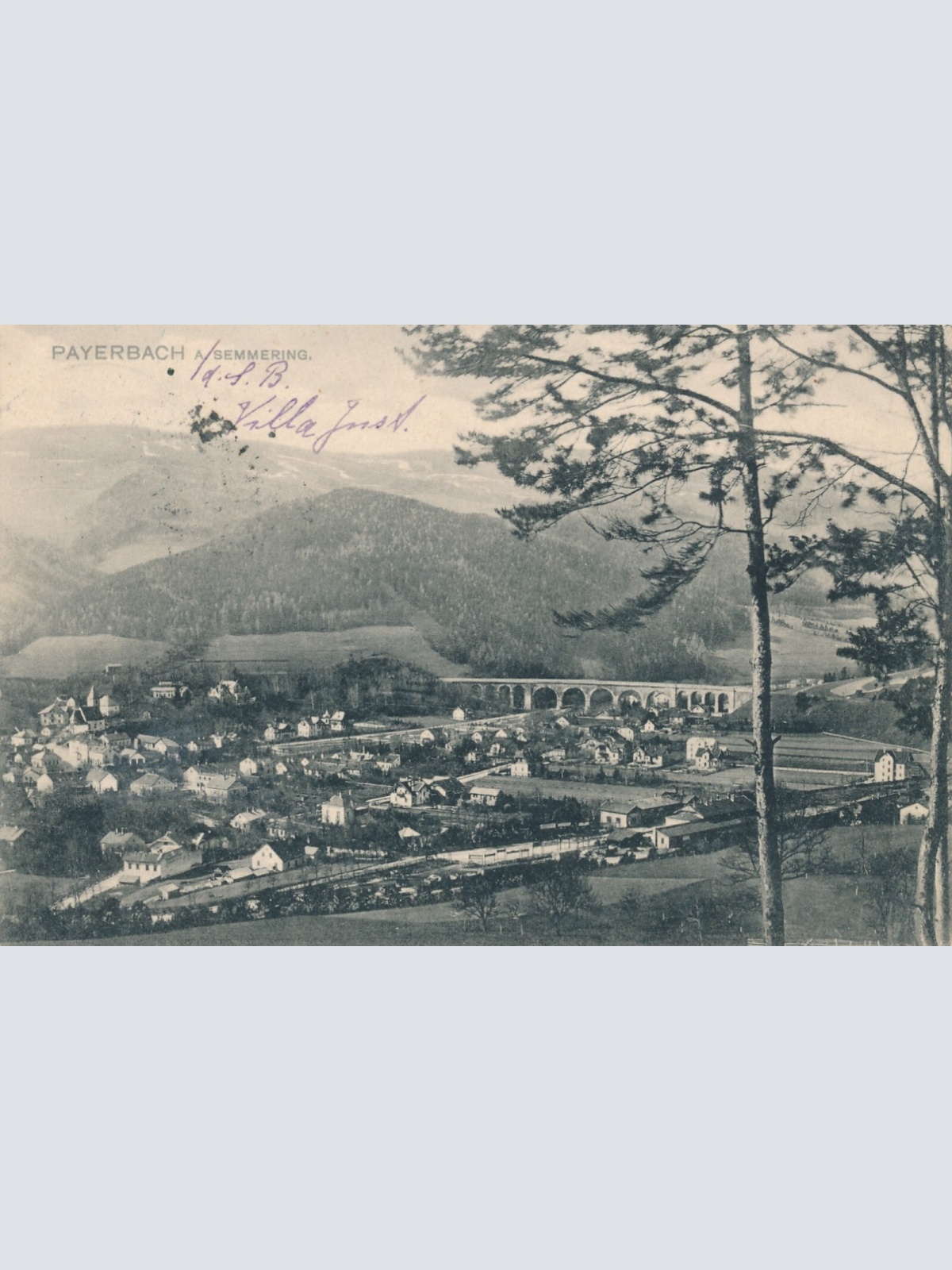 AK aus Payerbach Niederösterreich (7862)