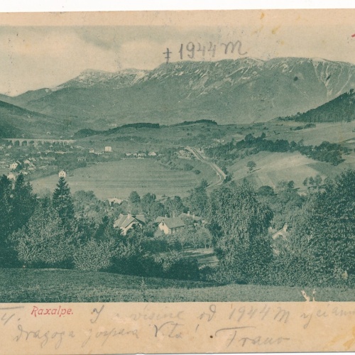 AK aus Payerbach Raxalpe Niederösterreich (7865)