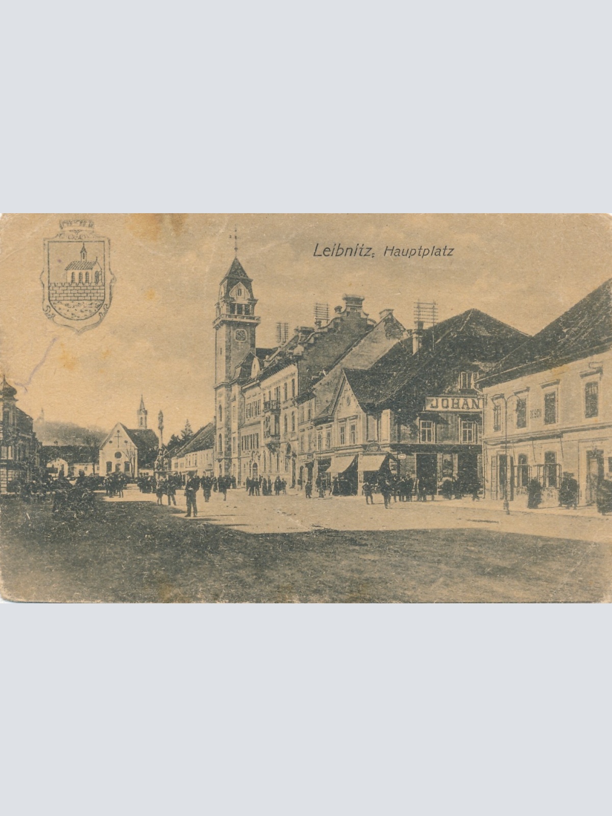 AK aus Leibnitz Hauptzplatz Steiermark (7527)