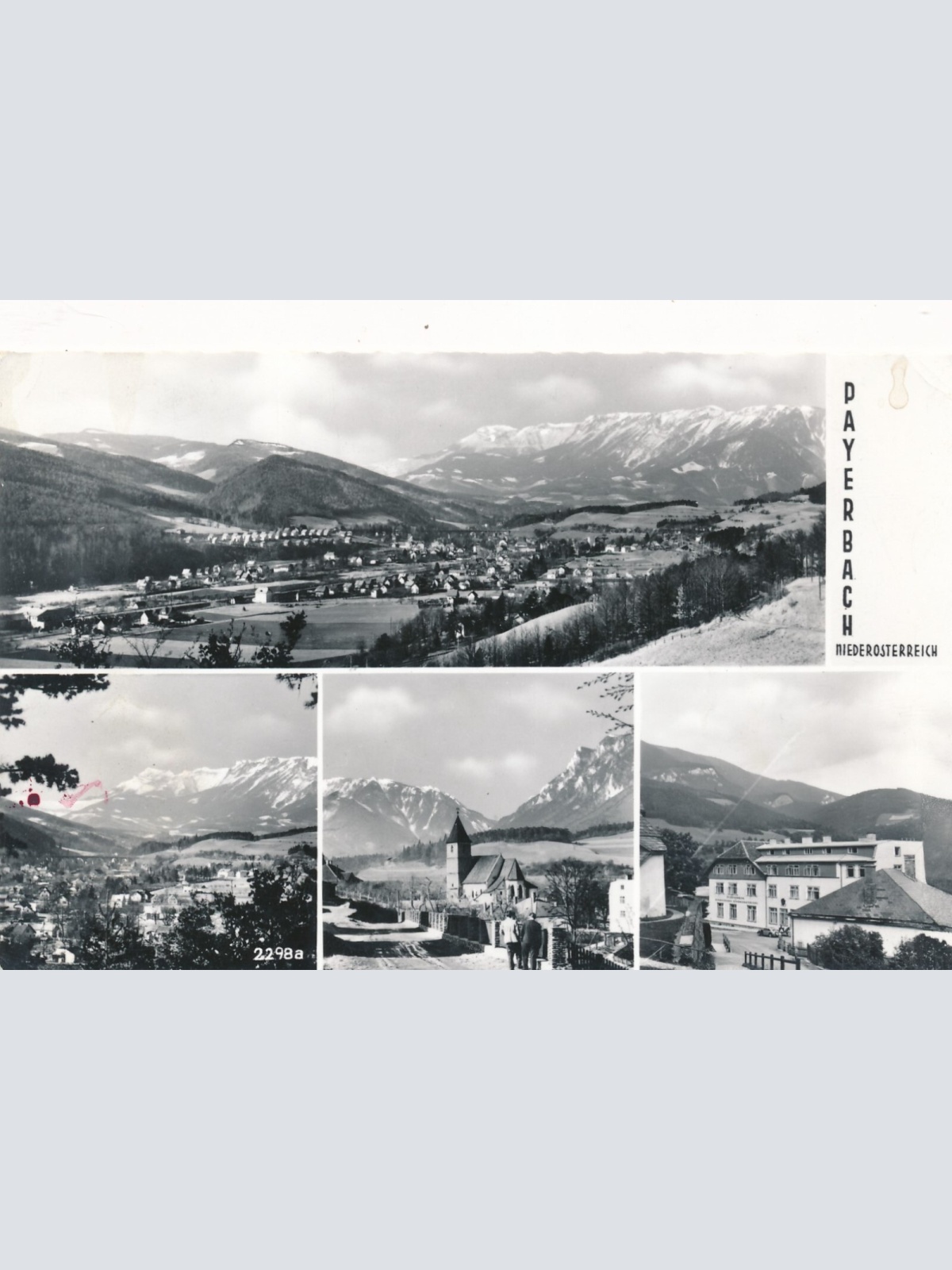 AK aus Payerbach Mehrbildkarte Niederösterreich (7869)