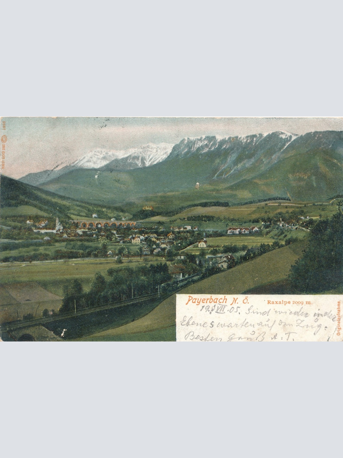 AK aus Payerbach Niederösterreich (7859)