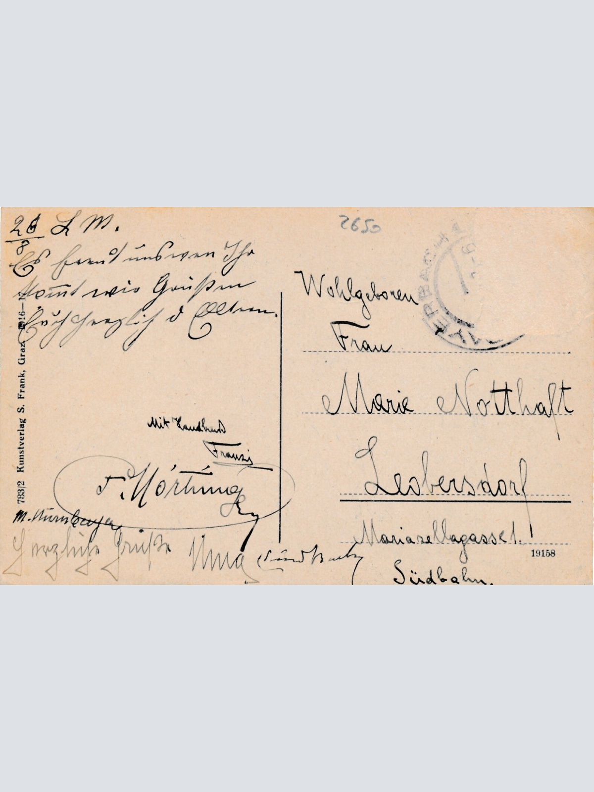 AK aus Payerbach Niederösterreich (7850)