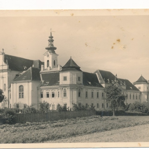 AK aus Heiligenkreuz mit Post Reidling Niederösterreich (7853)