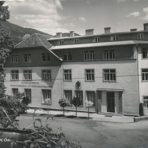 AK aus Payerbach mit Jugendheim Niederösterreich (7871)