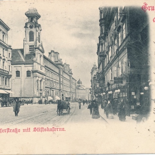 AK aus Wien mit Mariahilferstraße Wien (7549)