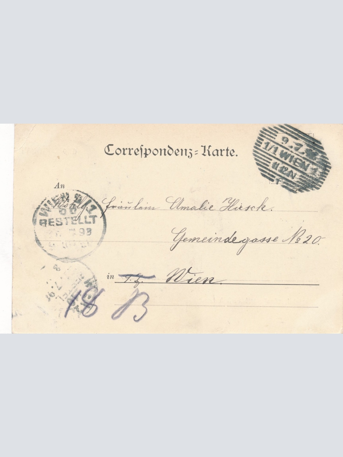 AK aus Wien mit Mariahilferstraße Wien (7549)