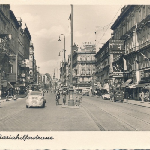 AK aus Wien Mariahilferstrasse (7544)
