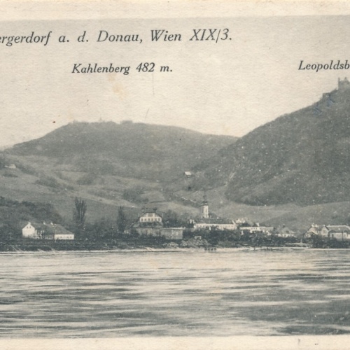 AK aus Kahlenbergerdorf an der Donau Wien (7546)