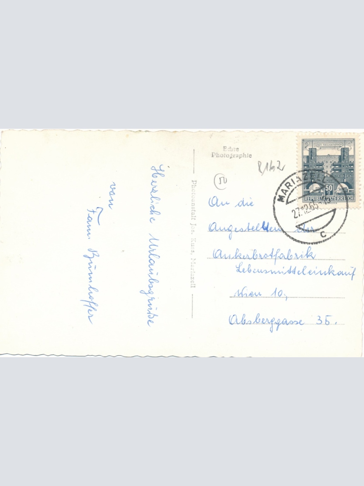 AK aus Mooshuben mit Gasthaus Schweiger Steiermark (8042)