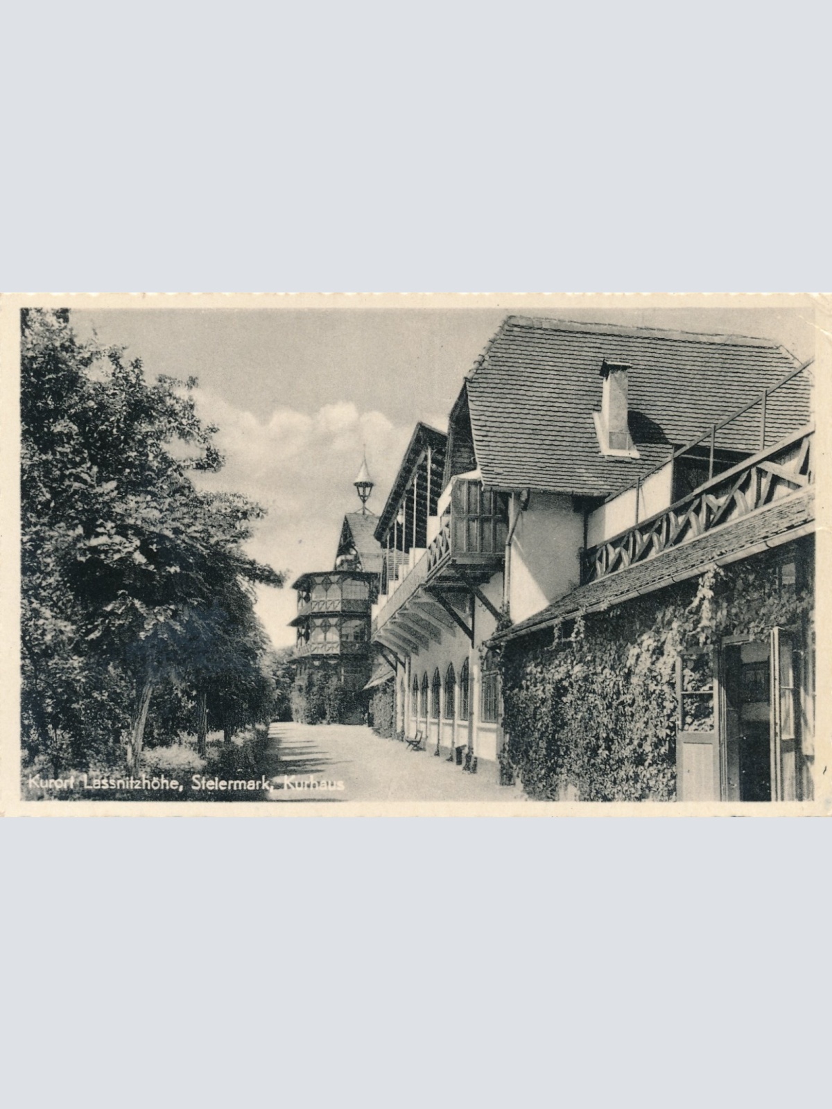 AK vom Kurort Lassnitzhöhe Steiermark (8060)