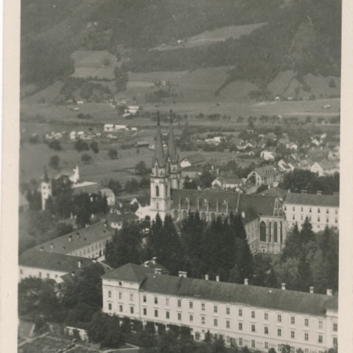 AK aus Admont Fliegeraufnahme Steiermark (7996)