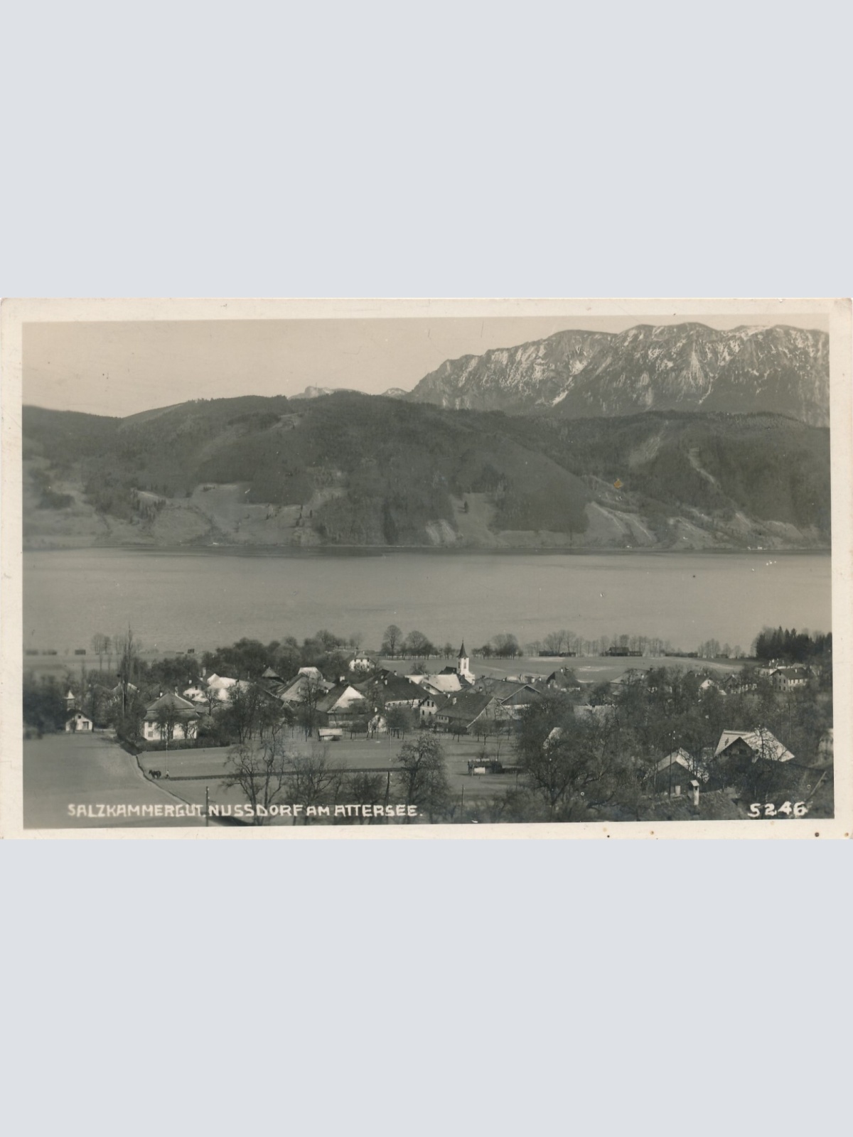 AK aus Nussdorf am Attersee Oberösterreich (7784)