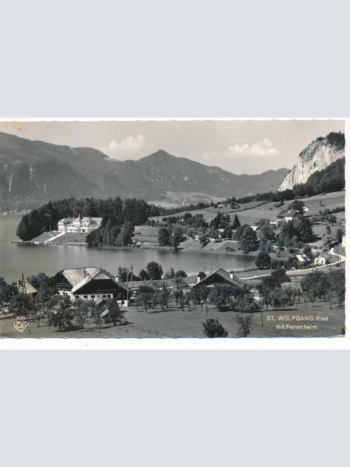 AK aus St.Wolfgang mit Ferienheim Oberösterreich (7782)