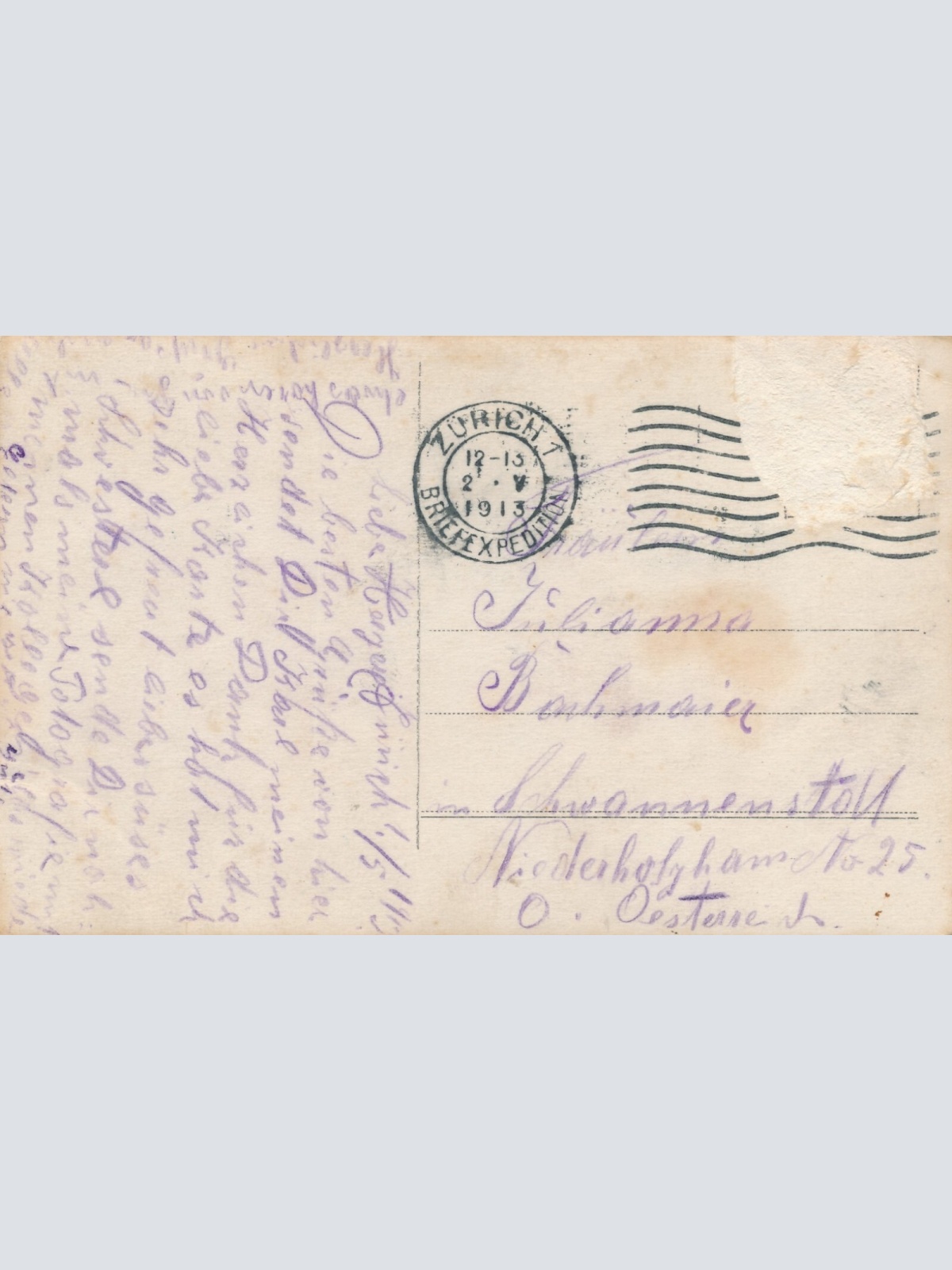 AK Annodazumals von zwei Männer und einer Frau (7811)