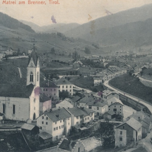 AK aus Matrei am Brenner Tirol (6546)
