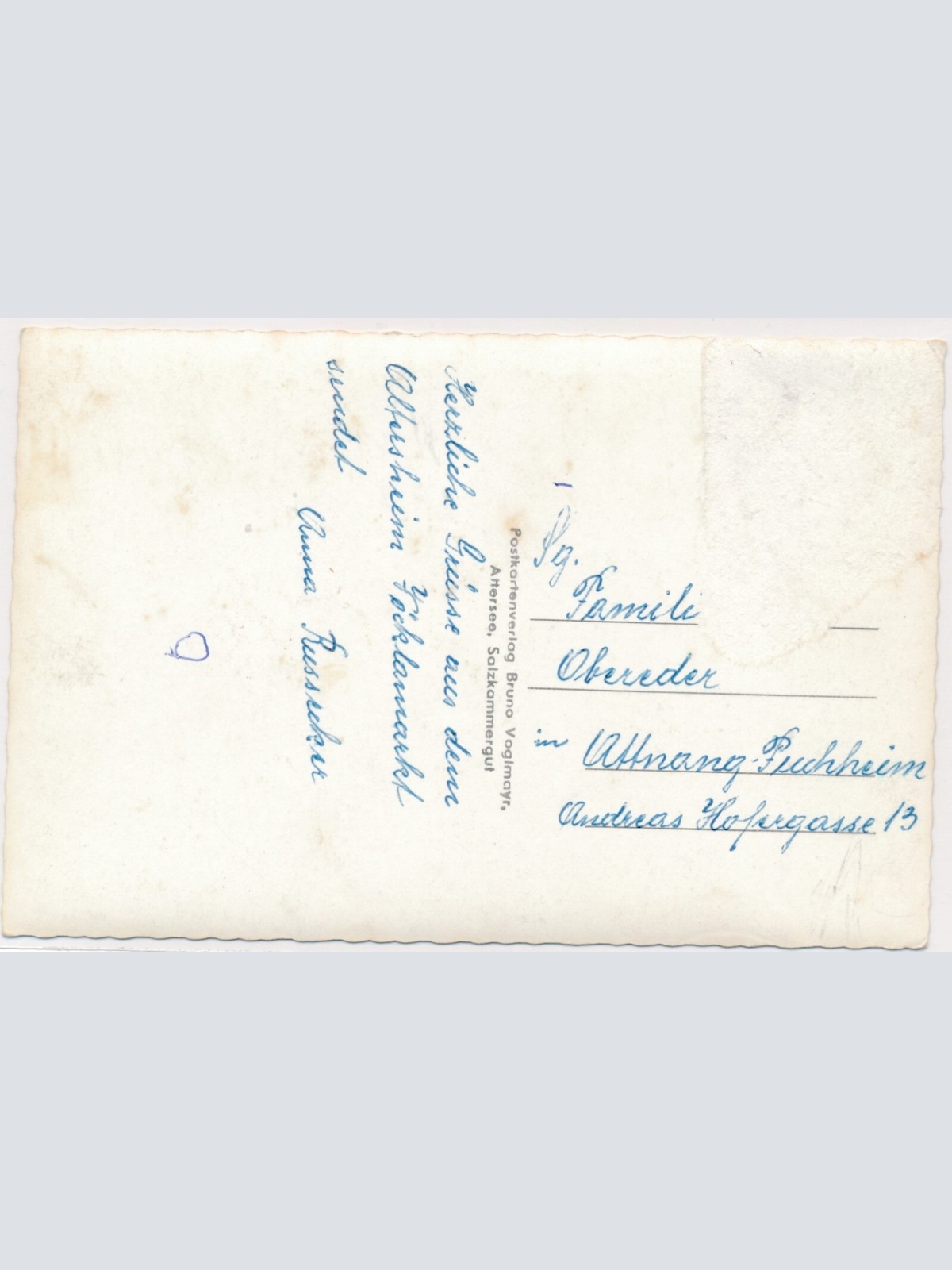 AK, Vöcklamarkt - Versorgungsheim, Oberösterreich (S2115)