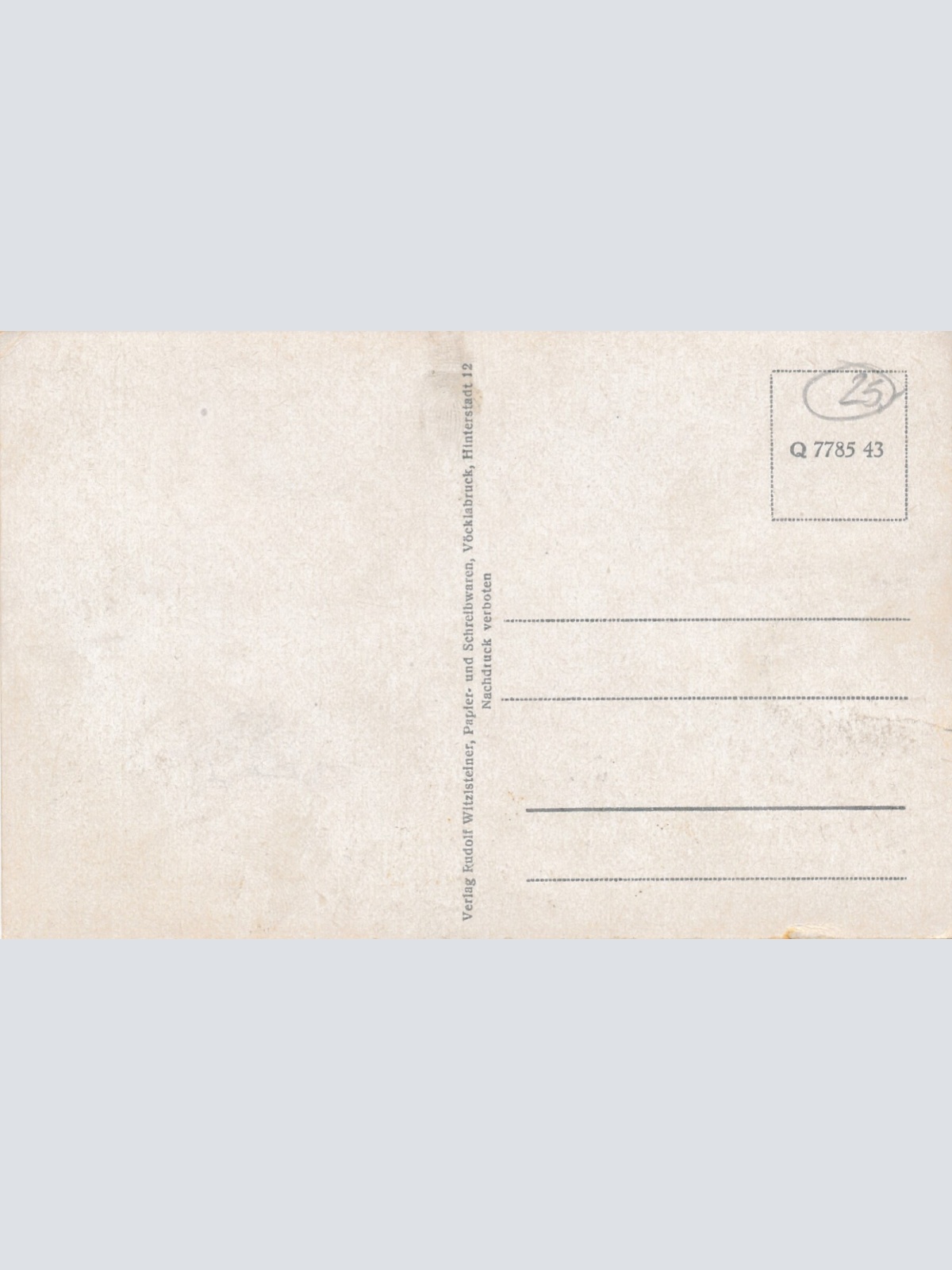 AK aus Vöcklabruck mit Krankenhaus Oberösterreich Ansichtskarte (8192)