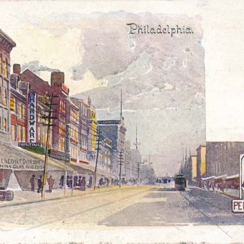 AK aus Philadelphia Pennsylvania mit China Class USA (6533)