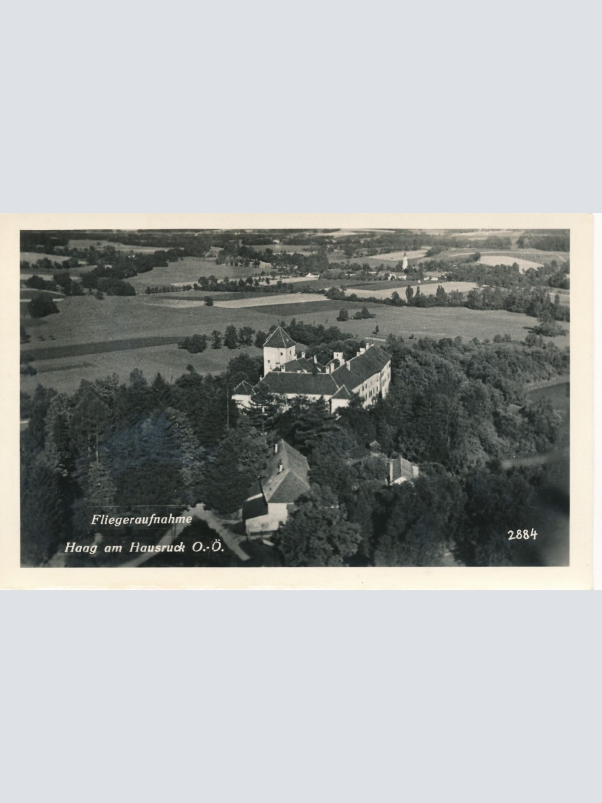 AK aus Haag am Hausruck Fliegeraufnahme Oberösterreich Ansichtskarte (8200)