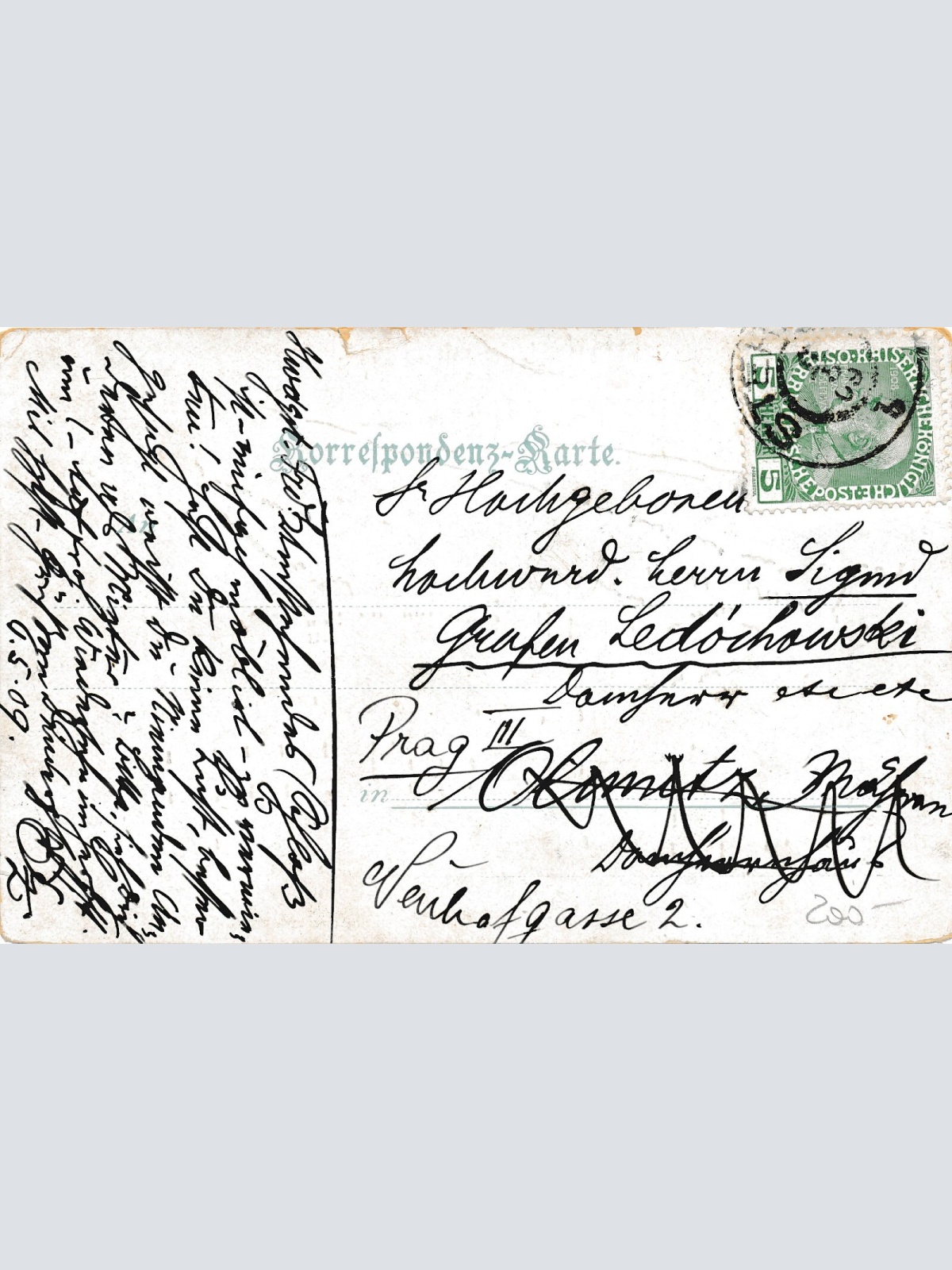 AK aus Matrei am Brenner Kirche mit Schloss Tirol (6542)