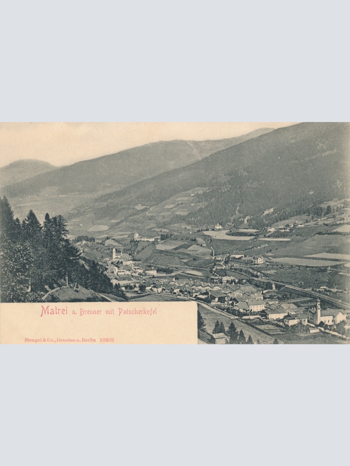 AK aus Matrei am Brenner Tirol (6541)