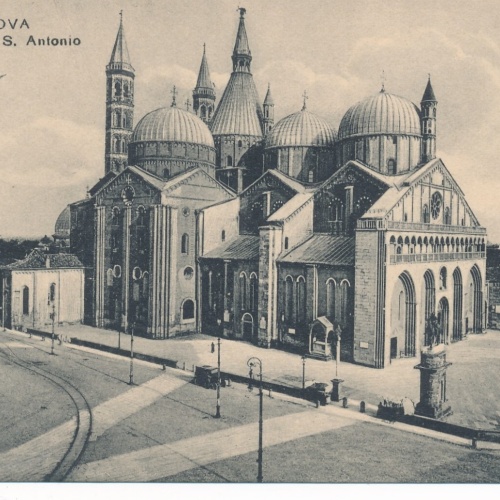 AK aus Padova Basilica di S. Antonio Ansichtskarte Italien (8145)