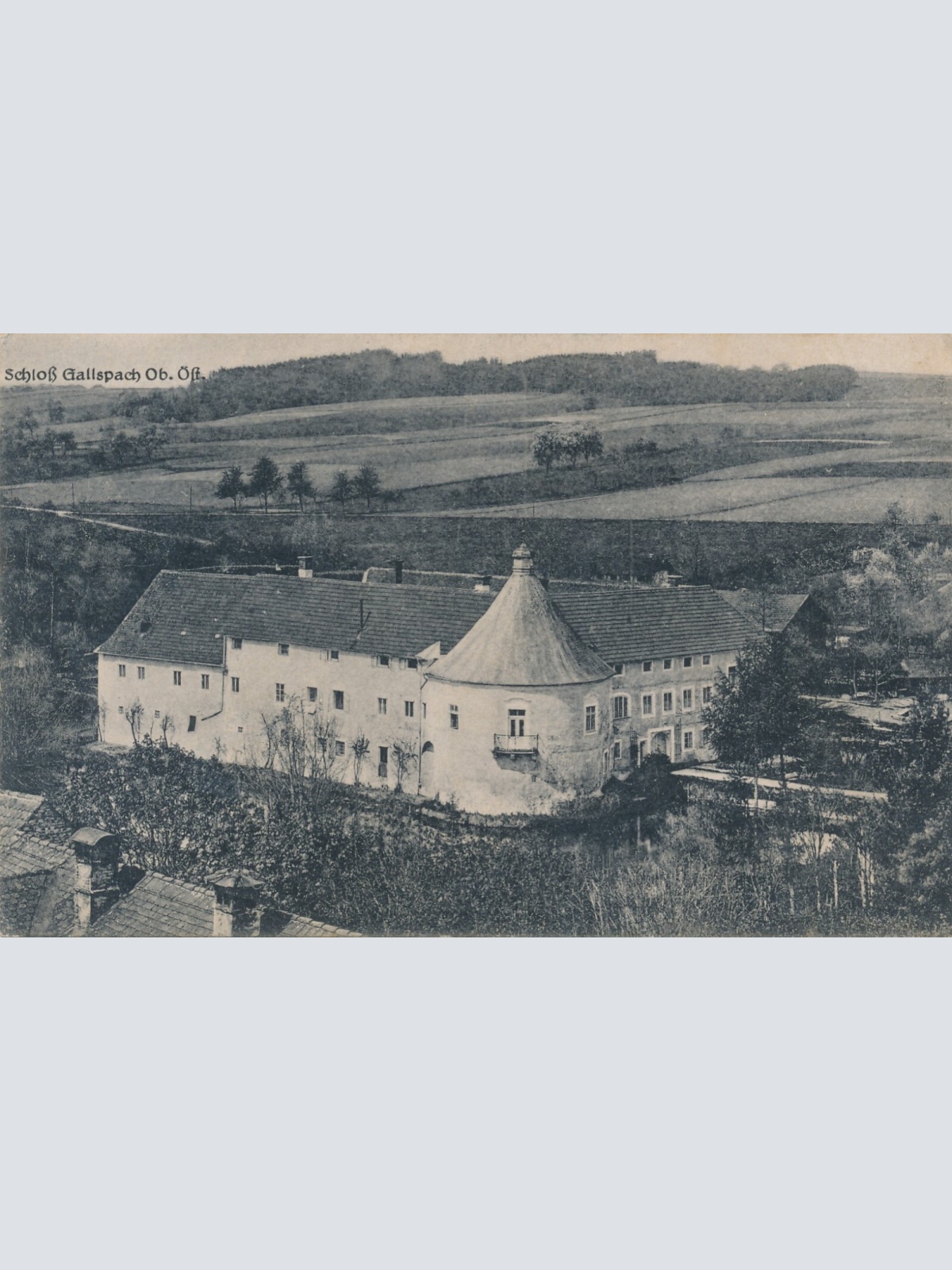 AK aus Gallspach mit Schloß Oberösterreich Ansichtskarte (8183)