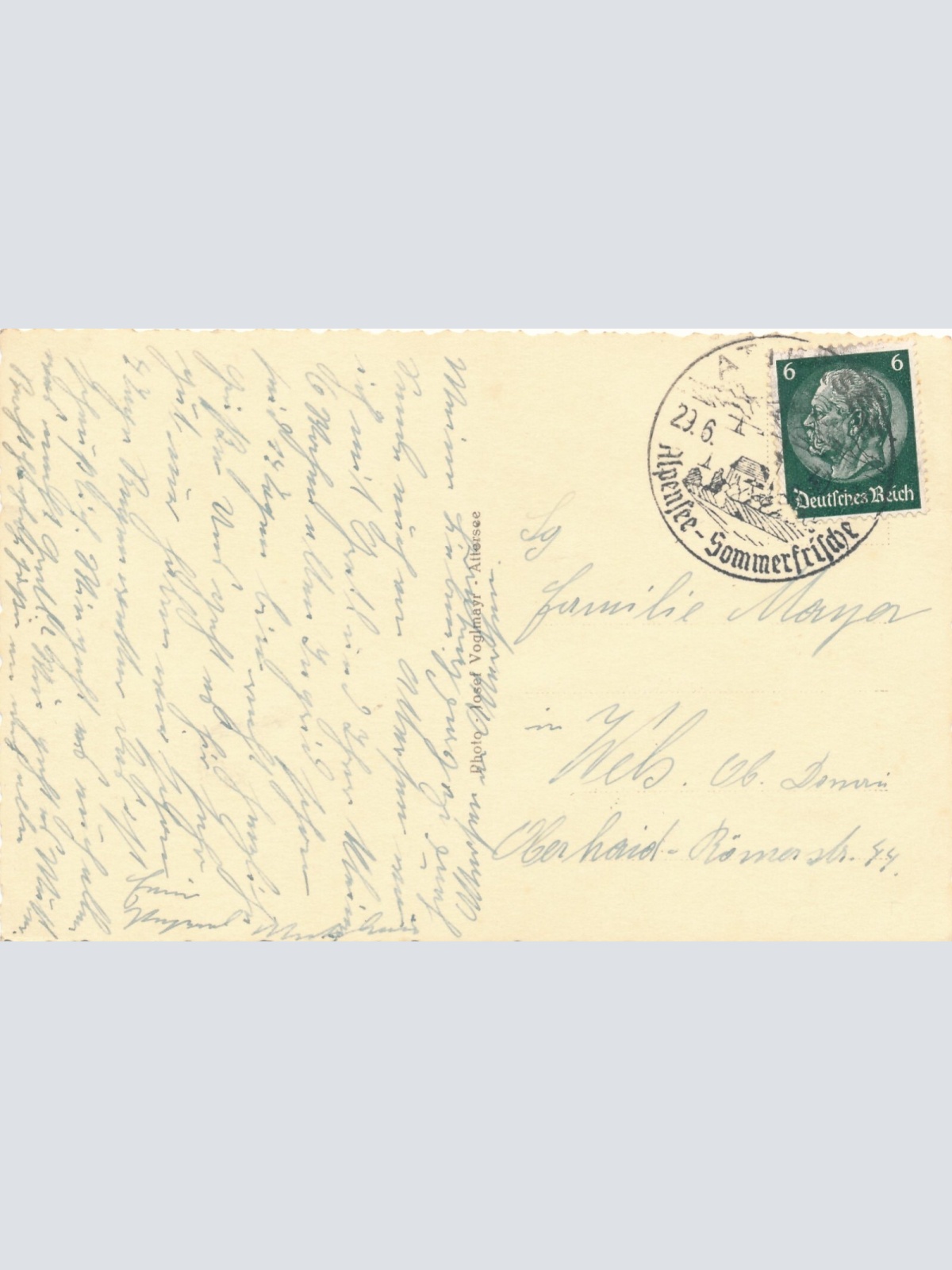 AK aus Attersee Oberösterreich Ansichtskarte (8187)