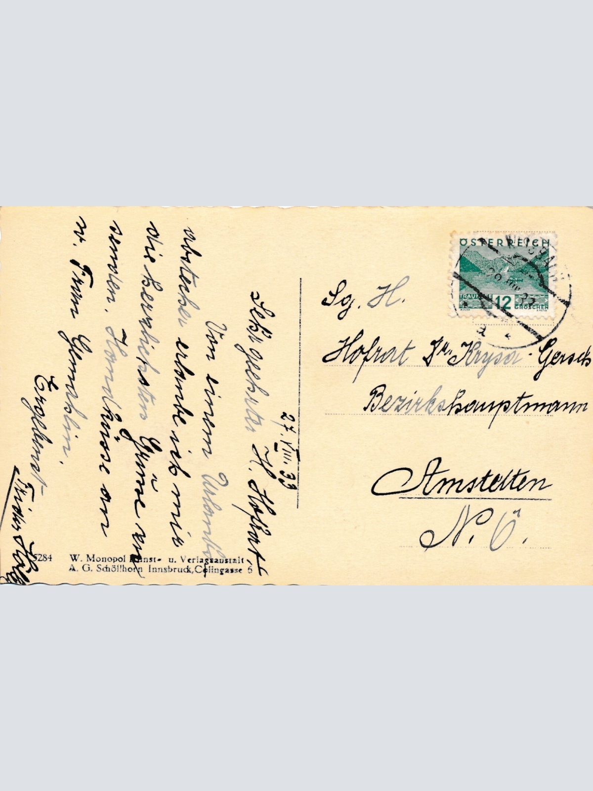 AK aus Bad Hall Oberösterreich Ansichtskarte (8176)